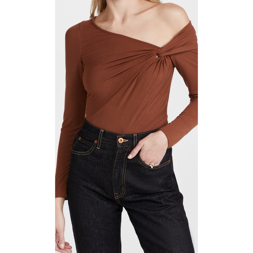 ASTR The Label Maricopa Bodysuit In Caramel Size M